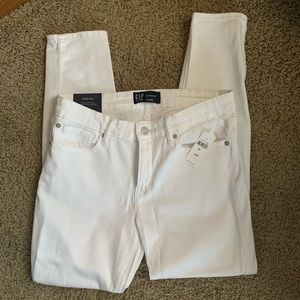 GAP Legging Ankle 6/28 White NEVER WORN NWT